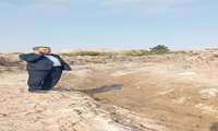 بازدید از روند اجرای پروژه جوی آب روستای چوپلی تپه 